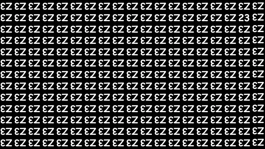 Test Visual Acuity: Only People With Eagle Eyes Can Spot the Number 23 in 10 Secs