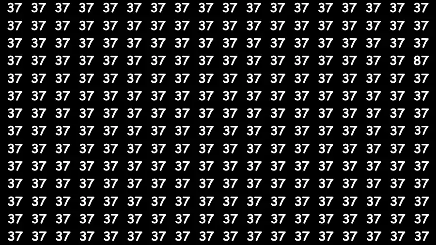 If you have Hawk Eyes Find the Number 5 among 1s in 20 Secs