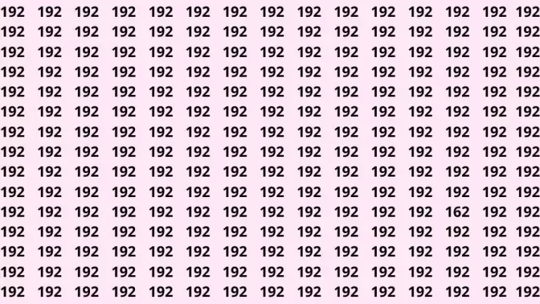 If you have Hawk Eyes Find the Number 5 among 1s in 20 Secs