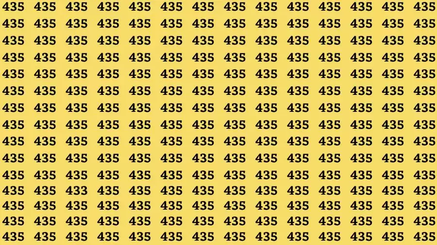 If you have Hawk Eyes Find the Number 5 among 1s in 20 Secs