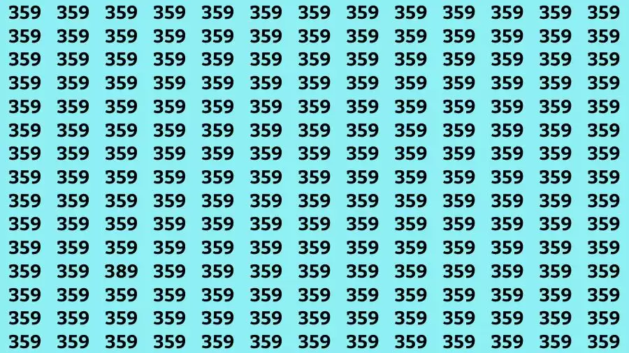 If you have Hawk Eyes Find the Number 5 among 1s in 20 Secs