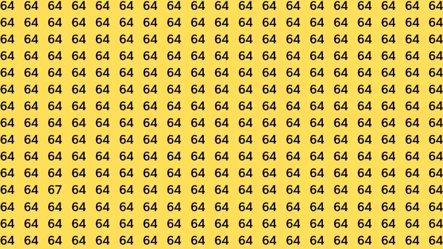 If you have Hawk Eyes Find the Number 5 among 1s in 20 Secs