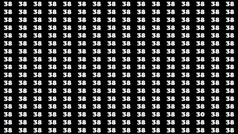 If you have Hawk Eyes Find the Number 5 among 1s in 20 Secs