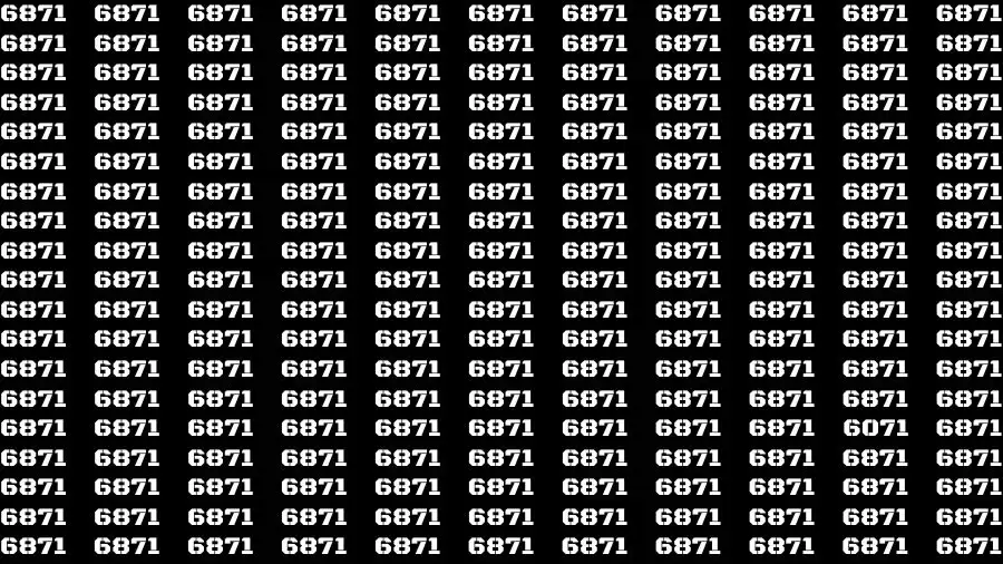 If you have Hawk Eyes Find the Number 5 among 1s in 20 Secs