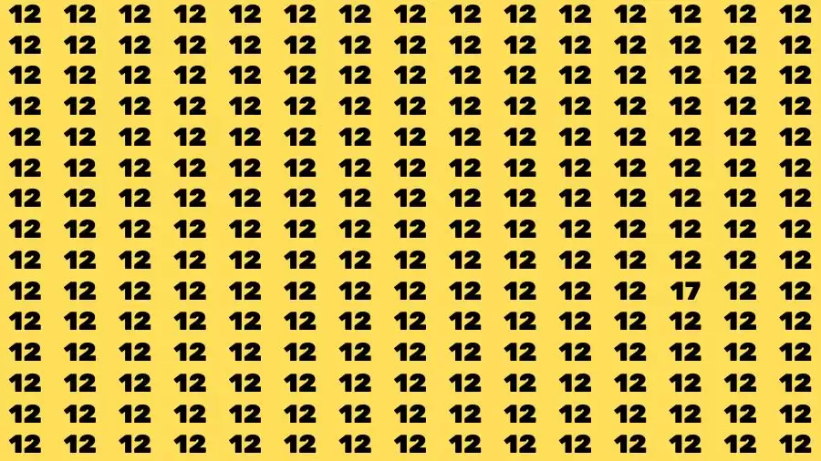 If you have Hawk Eyes Find the Number 5 among 1s in 20 Secs