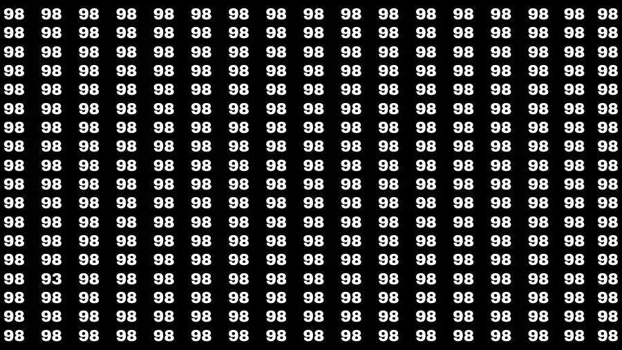 If you have Hawk Eyes Find the Number 5 among 1s in 20 Secs