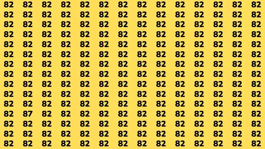 If you have Hawk Eyes Find the Number 5 among 1s in 20 Secs