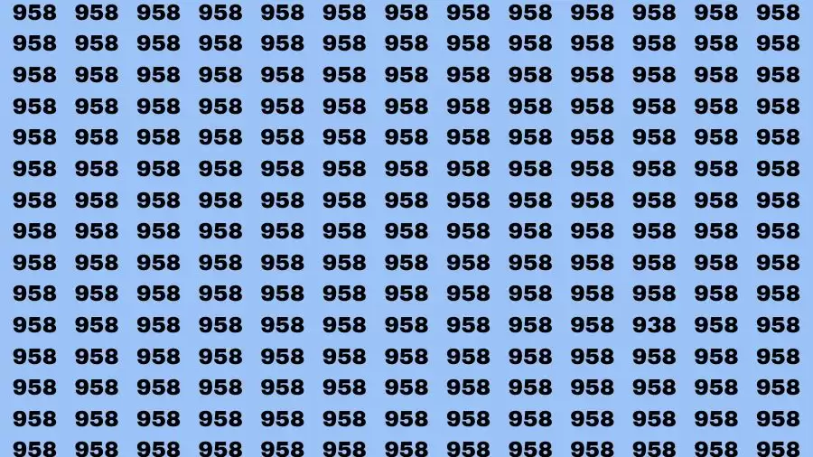 If you have Hawk Eyes Find the Number 5 among 1s in 20 Secs