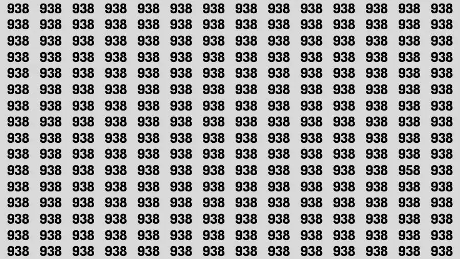 If you have Hawk Eyes Find the Number 5 among 1s in 20 Secs