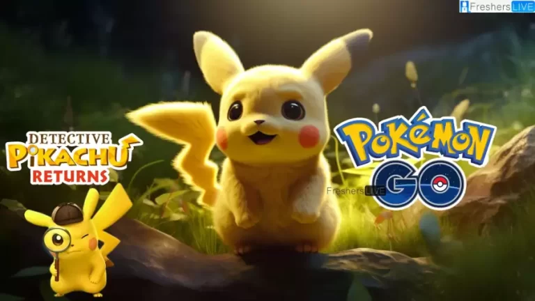 Pokemon Go Detective Pikachu Returns Event Timed Research Quest