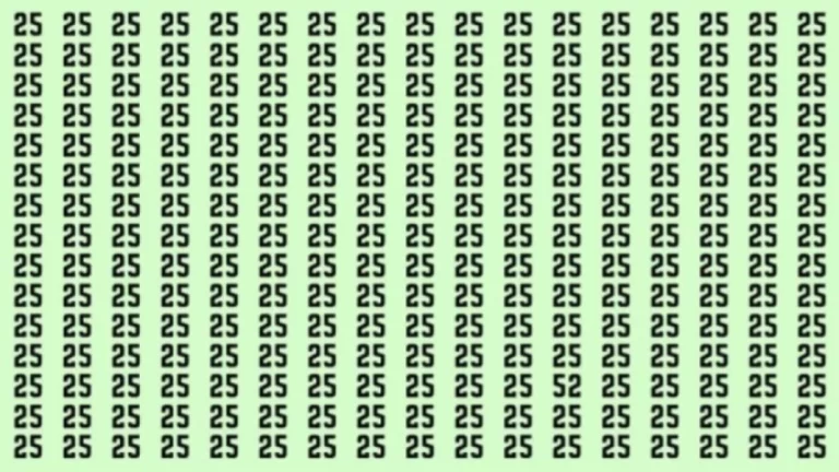 Mind-bending Brain Teaser Challenge You to Find the Number 243 in 10 Secs