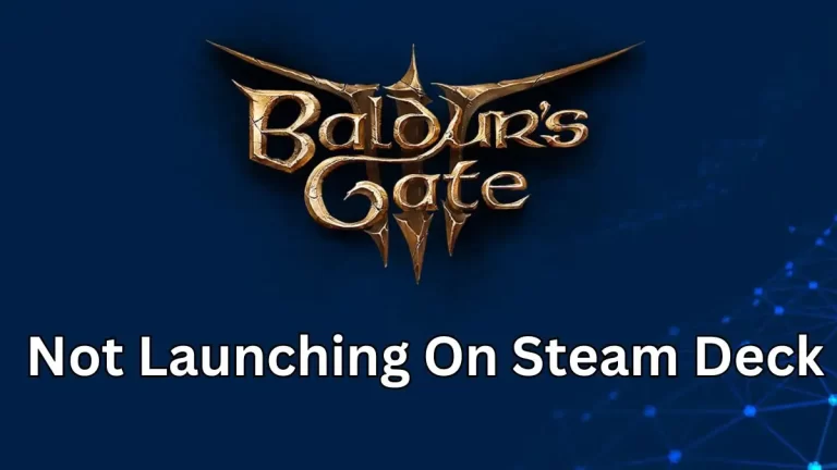 BG3 Not Launching on Steam Deck, How to Fix Baldur