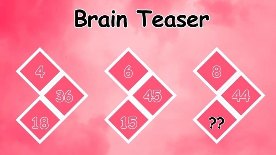 Brain Teaser: How Fast can you Solve this Maths Puzzle and Find the Missing Number?