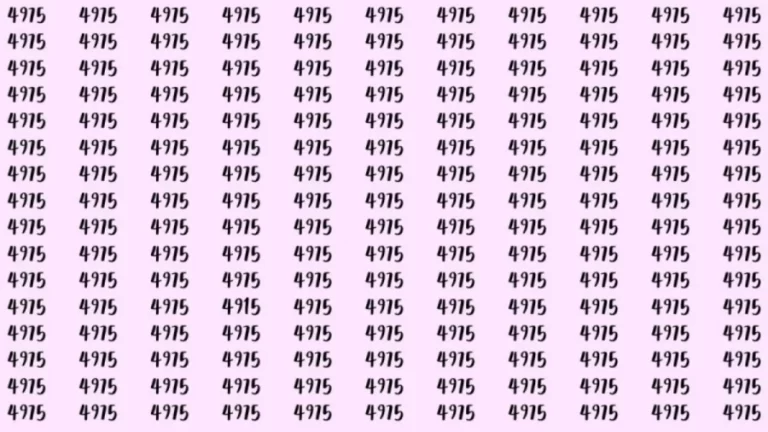 Mind-bending Brain Teaser Challenge You to Find the Number 243 in 10 Secs