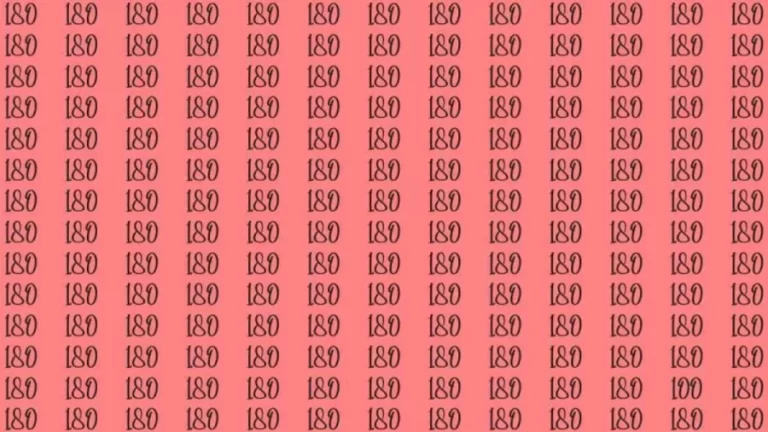 If you have Extra Sharp Eyes Find the Number 6 among 3s in 20 Secs