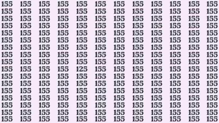 If you have Extra Sharp Eyes Find the Number 6 among 3s in 20 Secs