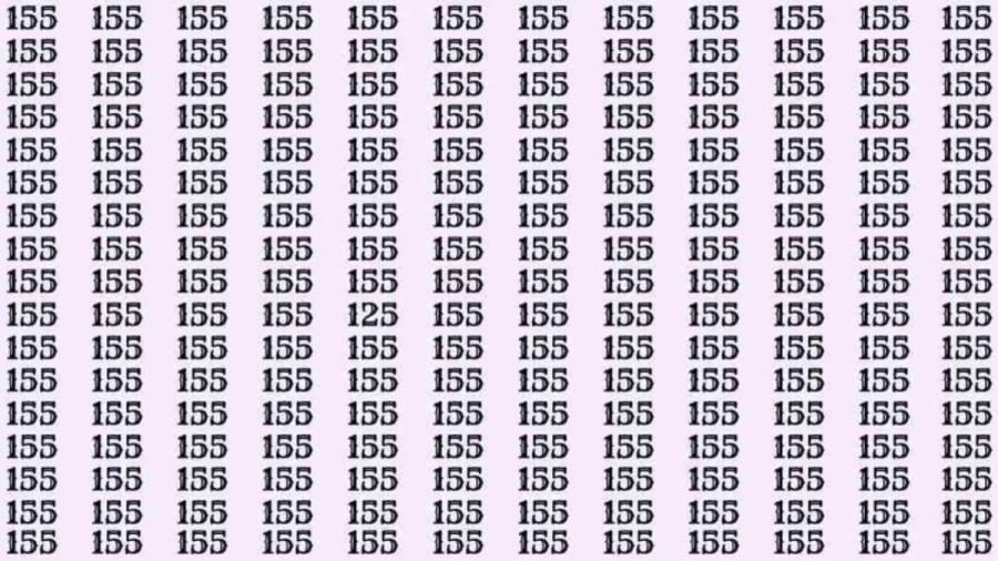 If you have Extra Sharp Eyes Find the Number 6 among 3s in 20 Secs