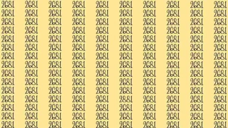 If you have Extra Sharp Eyes Find the Number 6 among 3s in 20 Secs