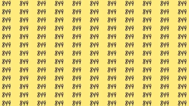 If you have Extra Sharp Eyes Find the Number 6 among 3s in 20 Secs