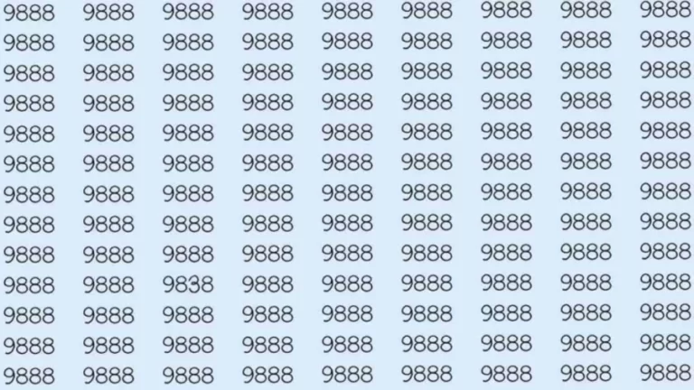 If you have Extra Sharp Eyes Find the Number 6 among 3s in 20 Secs