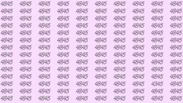 Mind-bending Brain Teaser Challenge You to Find the Number 243 in 10 Secs