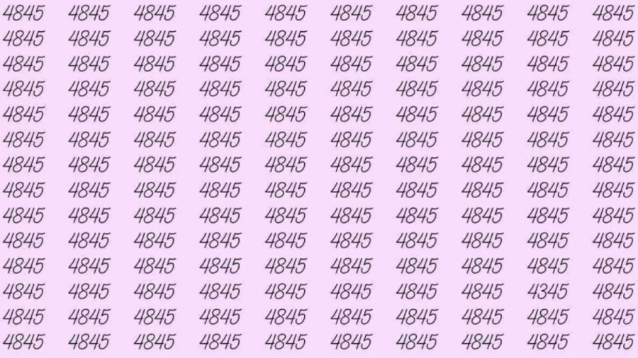 Mind-bending Brain Teaser Challenge You to Find the Number 243 in 10 Secs