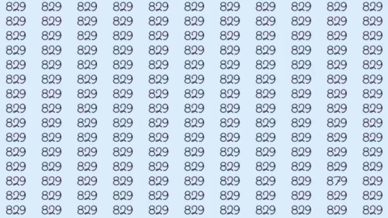 If you have Extra Sharp Eyes Find the Number 6 among 3s in 20 Secs