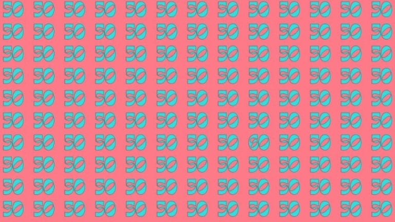 Observation Skill Test: Can you find the number 60 among 50 in 10 seconds?