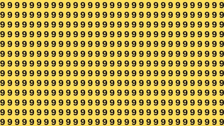 Brain Teaser: If You Have Eagle Eyes Find 3 among the 9s within 25 Seconds?