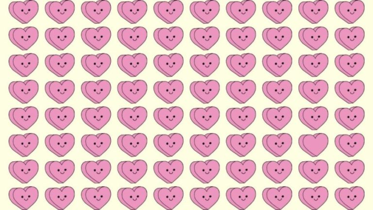 Observation Skill Test: Can you find the Odd Heart Emoji within 12 Seconds?