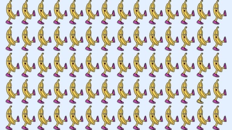 Observation Skill Test: Can you find the odd Banana within 10 seconds?