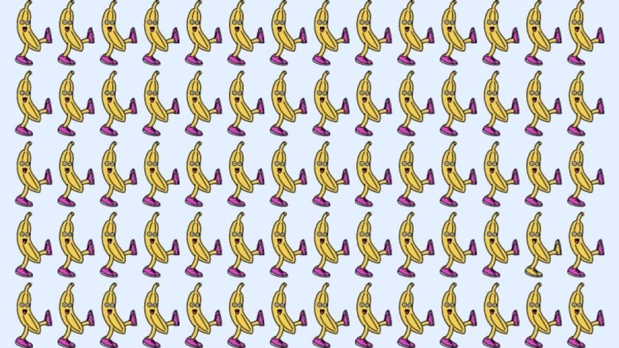 Observation Skill Test: Can you find the odd Banana within 10 seconds?