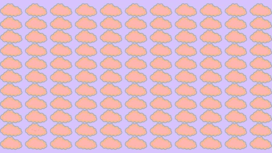 Observation Skills Test: Can you spot which Cloud emoji is different in 10 seconds?