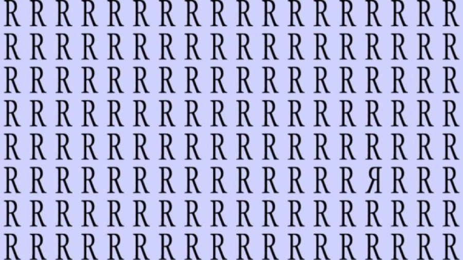 You are a brilliant observer if you can spot the Letter A in 8 seconds