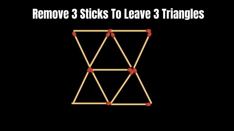 Brain Teaser: If You Have a Top IQ then You Can Solve This Matchstick Puzzle In 35 Secs