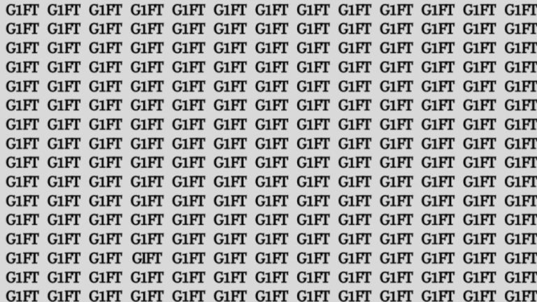 Brain Teaser: If you have Hawk Eyes find the word Gift in 15 secs