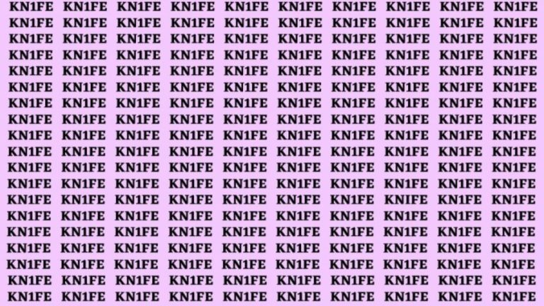 Brain Teaser: If You Have Eagle Eyes Find The Word Knife in 15 Secs