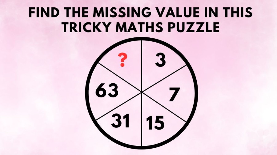 Brain Teaser: Find the missing value in this tricky maths puzzle