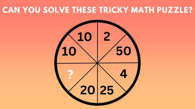 Brain Teaser IQ Test - Can you solve these tricky math puzzle?