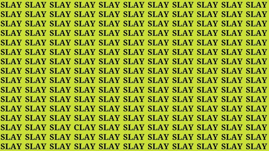 Brain Teaser: If You Have Sharp Eyes Find The Clay in 10 secs