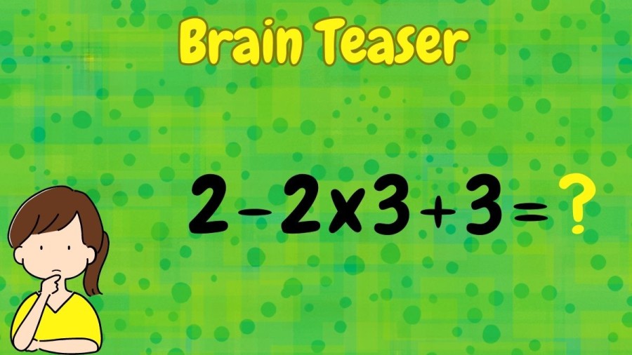 Brain Teaser: If you have a High IQ solve this Math Equation in under 20 Secs