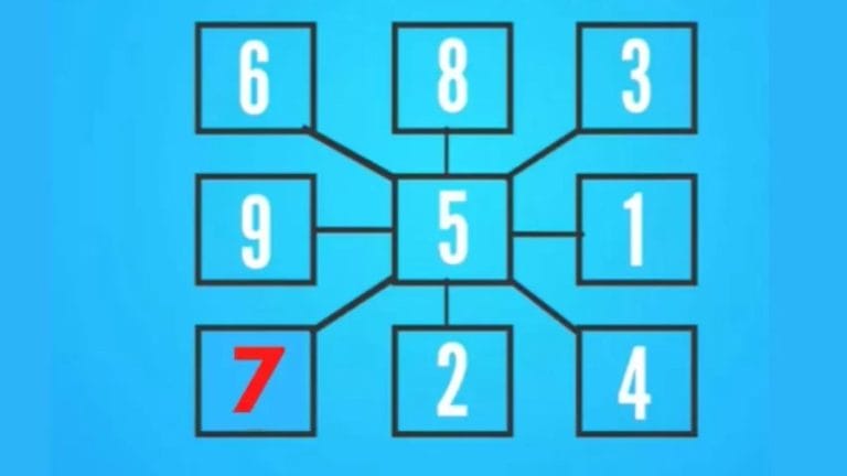 Brain Teaser Mathematics Challenge - What Is The Missing Number?