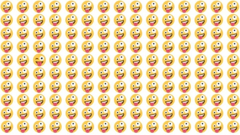 Brain Teaser Picture Puzzle: Find The Odd Emoji Out In 18 Secs