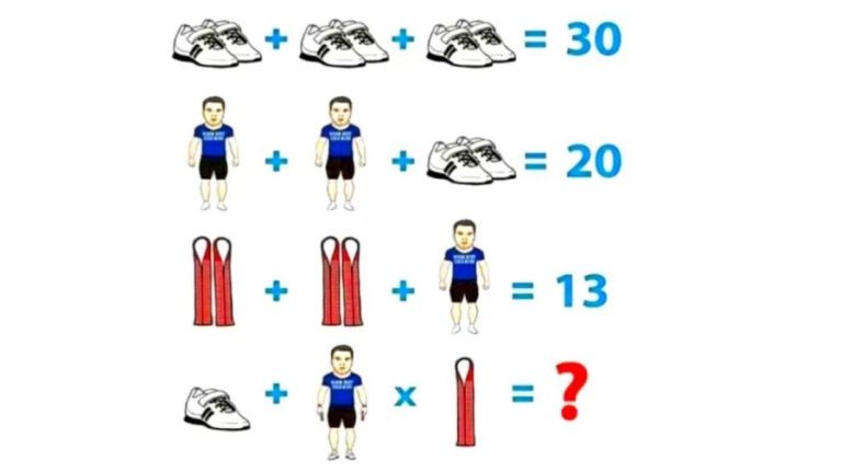 Brain Teaser: Solve this Tricky Math Problem