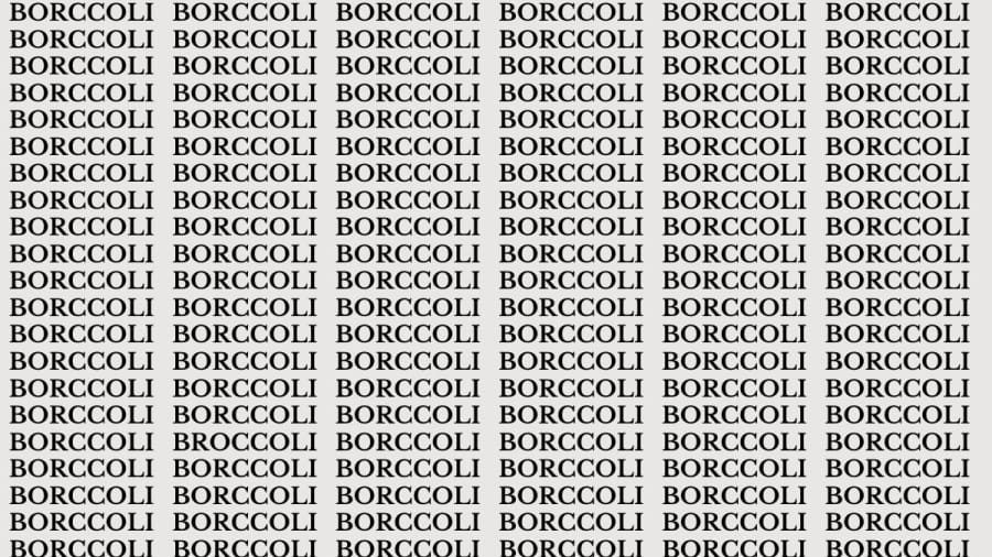 Brain Test : If You Have Sharp Eyes Find The Broccoli in 18 secs