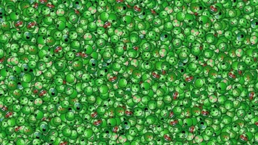 Optical Illusion: Can You Spot the Laughing Pea in 15 Secs?