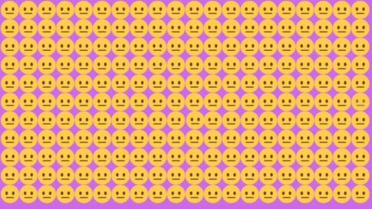 Optical Illusion Emoji Challenge: Among these Emoji Can You Spot the Odd One in 10 Secs?