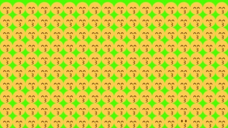 Optical Illusion Emoji Challenge: Can You Spot the Odd One in 10 Secs?