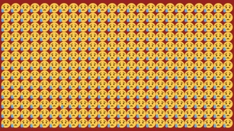 Optical Illusion Eye Test: If You Have Sharp Eyes Try to Identify the Odd Emoji in this Picture within 12 Seconds