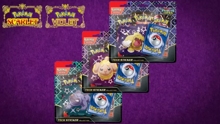 Unlocking Pokemon Joy: Dive into the Paldean Fates Tech Sticker Collection Craze